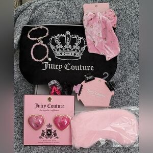 Juicy Couture Black and Pink Accessories Set Bundle. NWT, NWOT